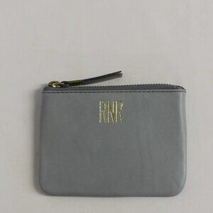 Madewell The Leather Pouch Wallet Grey Initial RNR